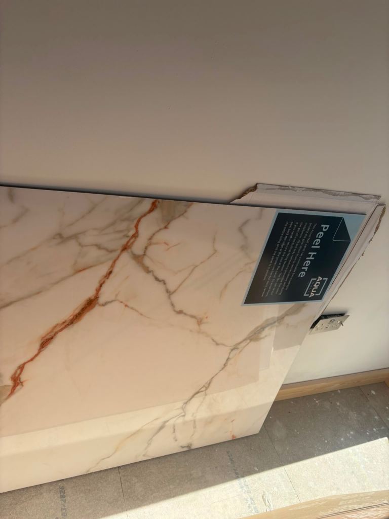 Marble Bathroom Panels Kitchen Splash back
