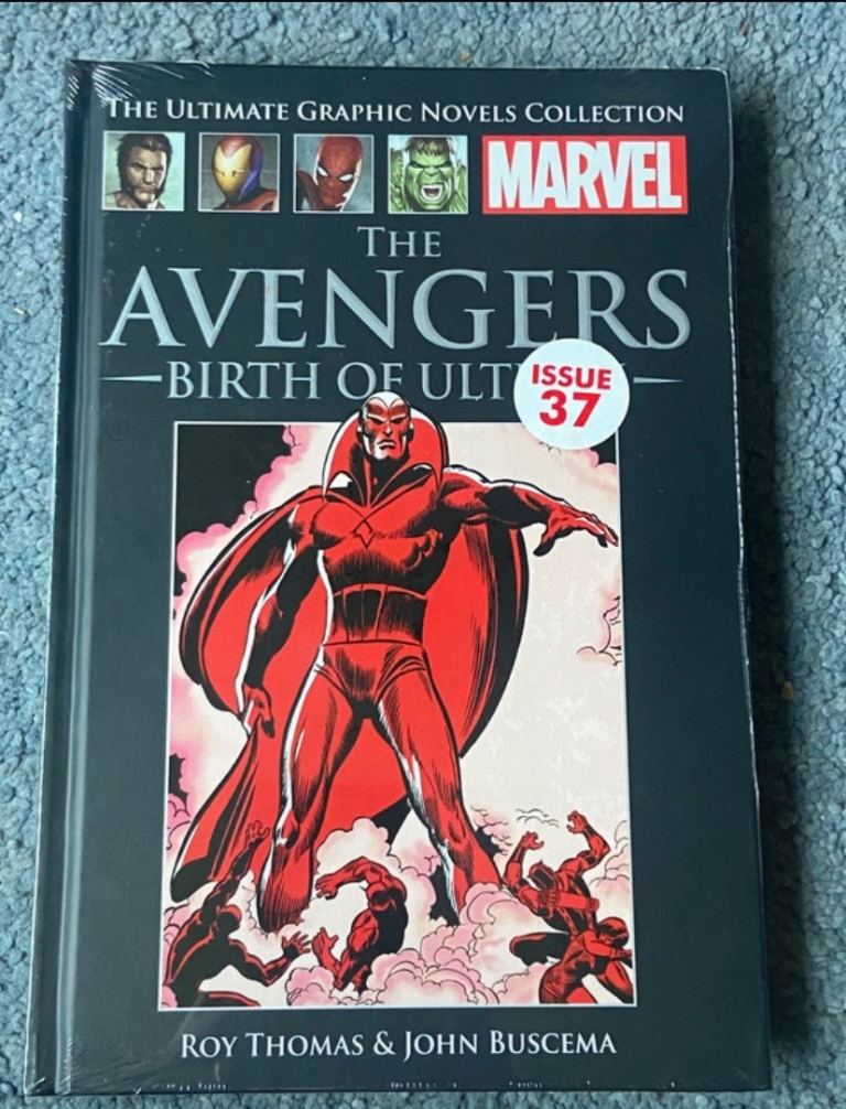 Marvel Graphic Novel Collection  The Avengers Births of Ultron Book No. 12 Brand new & sealed