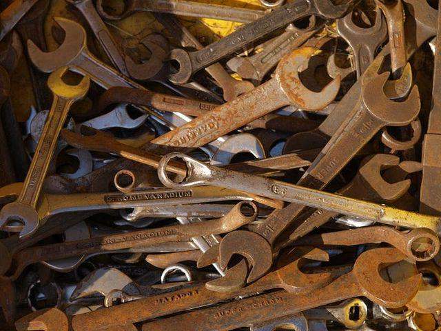 **WANTED, RUSTY SPANNERS, ENGINE PARTS ETC"**