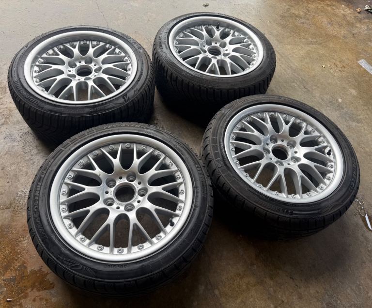 BMW STYLE 42 BBS RS740 17” X 7.5J 17” X 8.5J SPLIT RIM ALLOY WHEELS E36 Z3