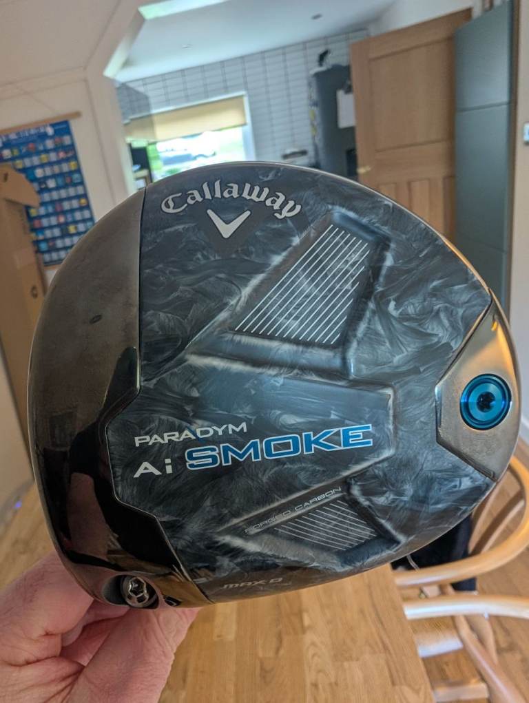 Golf Driver- Callaway Paradym Ai Smoke MAX D driver