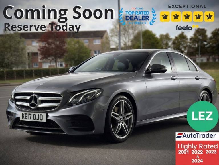 2017 Mercedes-Benz E Class E220d AMG Line 4dr 9G-Tronic SALOON DIESEL Automatic