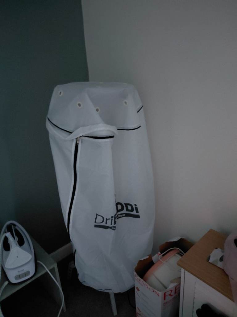 DriBUDDI Electric Clothes Dryer – White, Good Condition