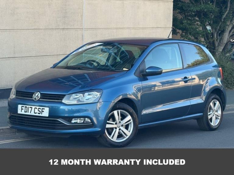 2017 Volkswagen Polo 1.0 BlueMotion Tech Match Hatchback 3dr Petrol Manual Euro 6 (s/s) (60 ps) H...