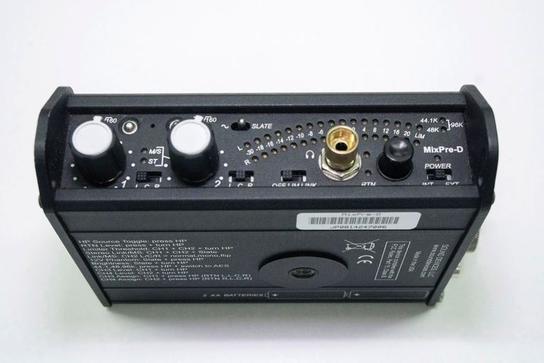 Sound Devices MixPre-D compact field mixer