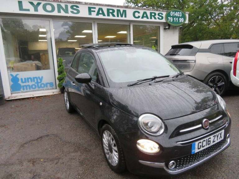 2016 16 FIAT 500 1.2 LOUNGE HATCHBACK 3DR PETROL MANUAL EURO 6 (S/S) (69 BHP)