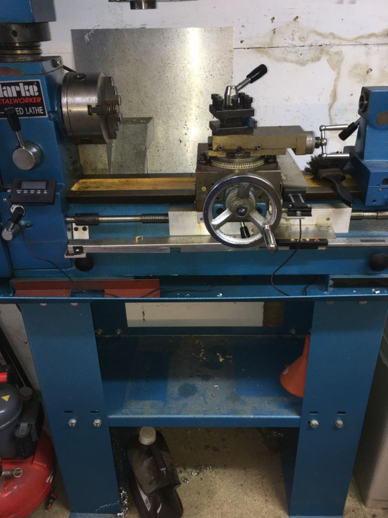 Clarke 500 lathe with mill drill 