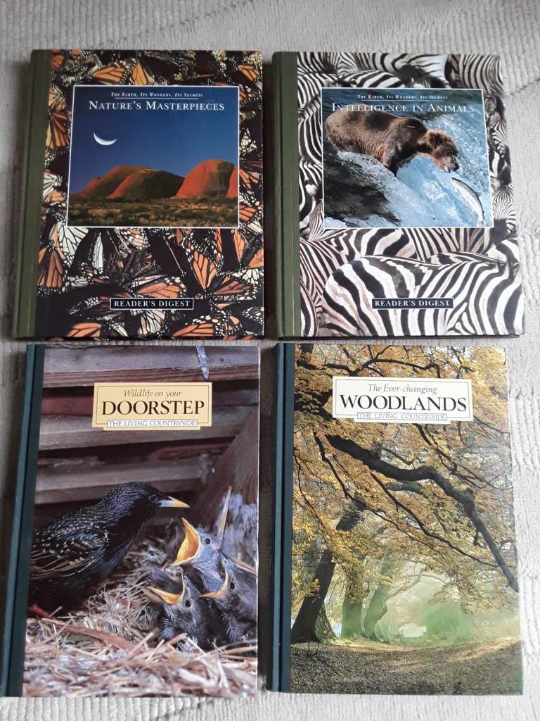 READERS DIGEST NATURE AND WILDLIFE BOOKS  £10