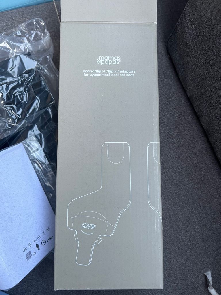 New mamas & papas car seat adapters