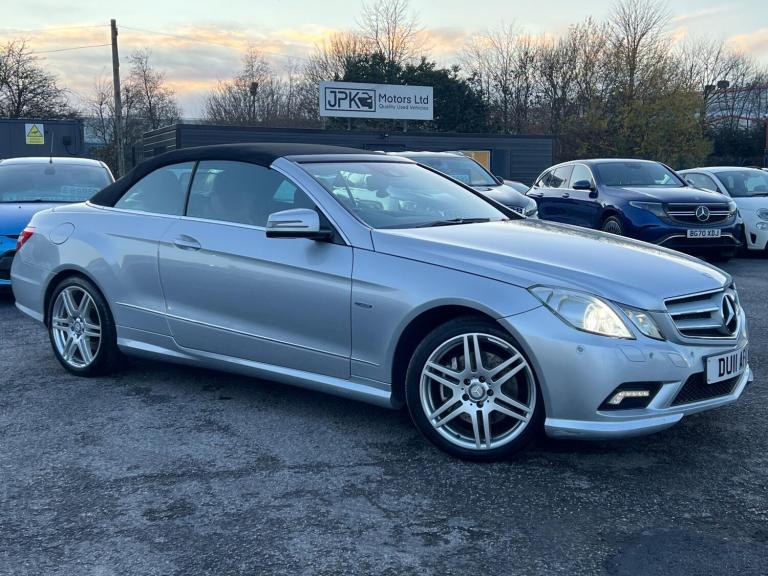 2011 Mercedes-Benz E Class E250 CDI BlueEFFICIENCY Sport 2dr Tip Auto CONVERTIBLE DIESEL Automatic