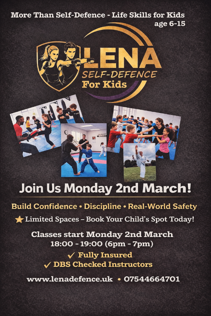 Kids Self-Defence Launch Session (Ages 6–15) – Newham, Beckton E6