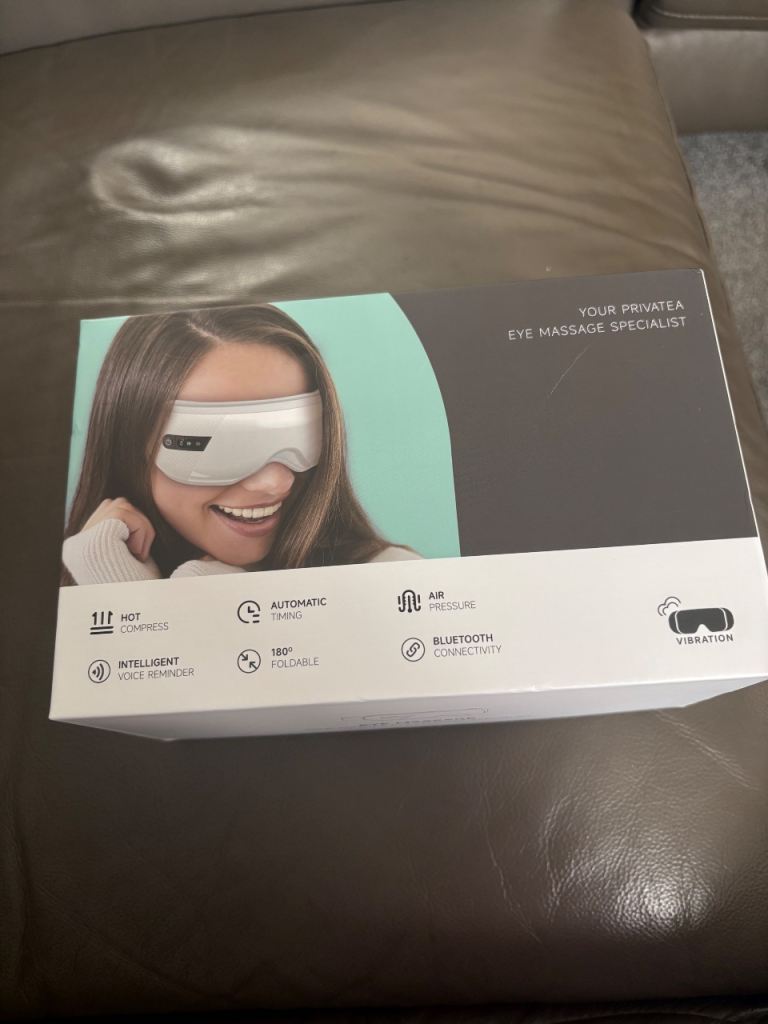 New Eye Massager with Heat and Air Pressure