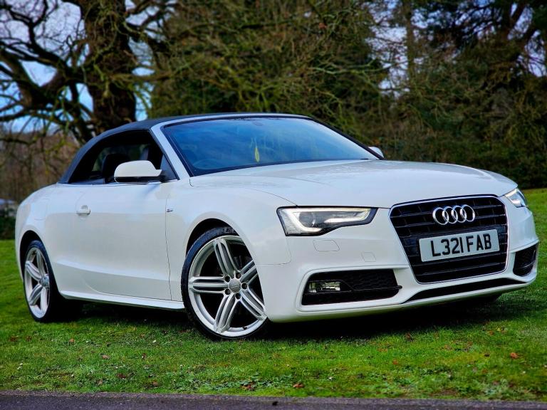 2013 Audi A5 2.0 TDI 177 S Line Special Edition 2dr CONVERTIBLE Diesel Manual