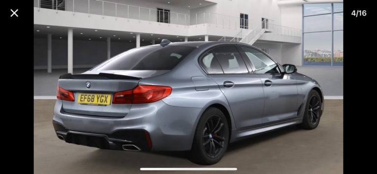 2018 BMW 5 Series 520d M Sport 4dr Auto SALOON DIESEL Automatic