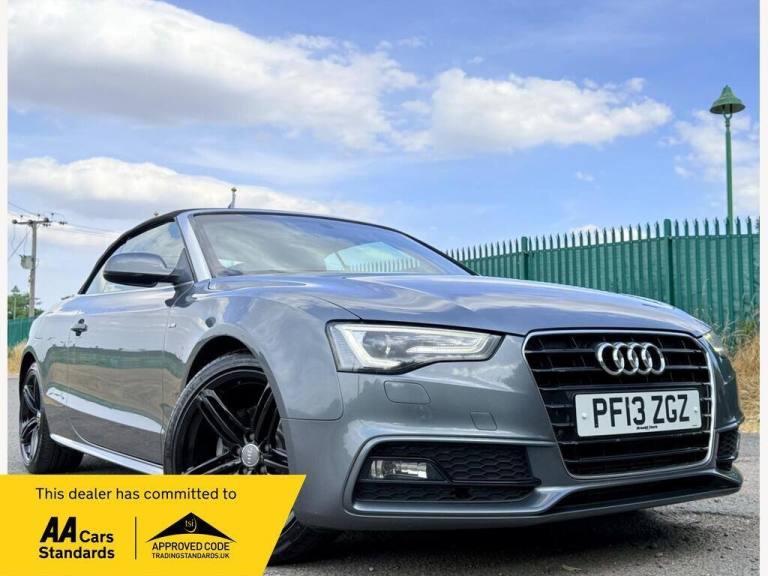 2013 Audi A5 Cabriolet 1.8 TFSI S line Special Edition Multitronic Euro 5 (s/s) 2dr Convertible P...