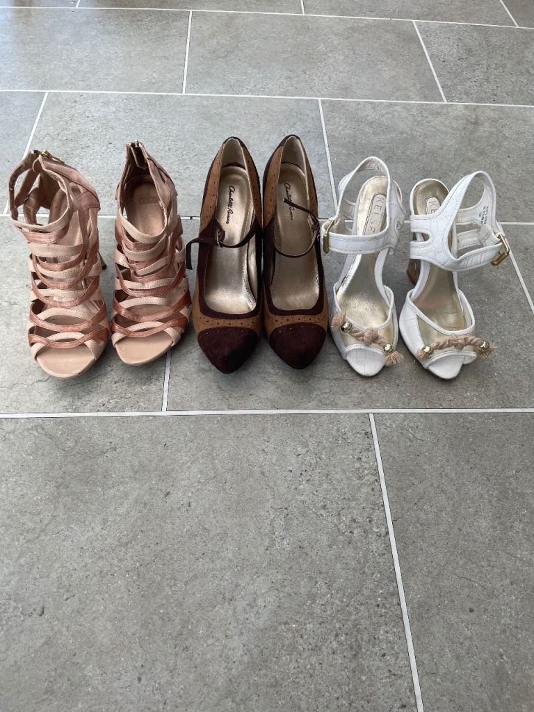 Selection of Women's Heels – Good Condition, Various Styles