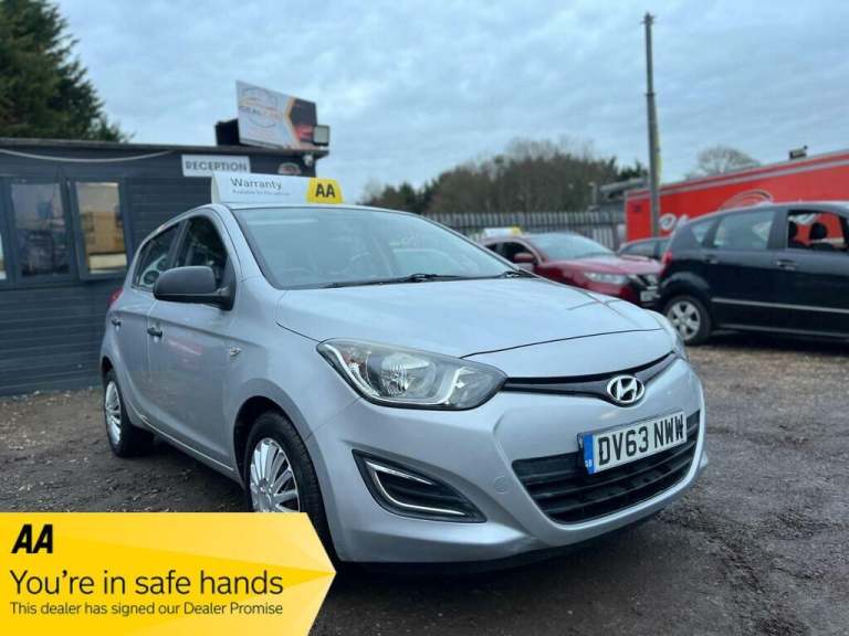 2013 Hyundai i20 1.2 Classic Euro 5 5dr HATCHBACK Petrol Manual