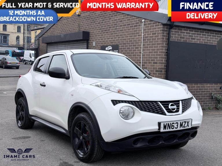 2013 Nissan Juke 1.5 dCi Visia 5dr [Start Stop] MANUAL DIESEL 105K MILES FRESH MOT  SERVICED HATC...