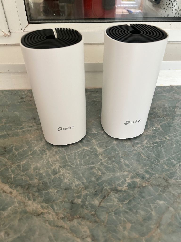 TP-Link Deco M4 V2 AC1200 Whole Home Mesh Wi-Fi System - Twin Pack