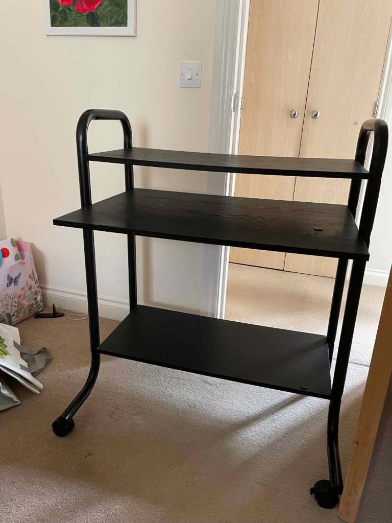 Retro Computer Desk Trolley