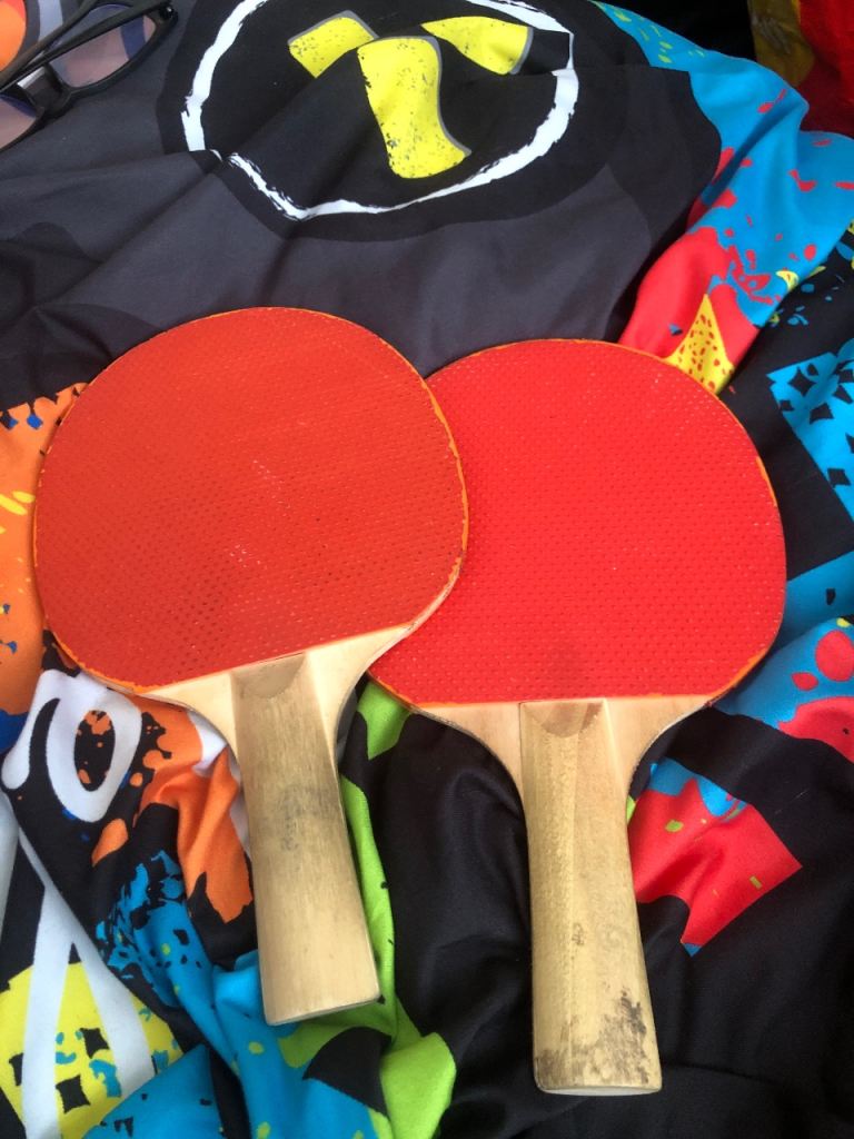 Table-tennis rackets x2