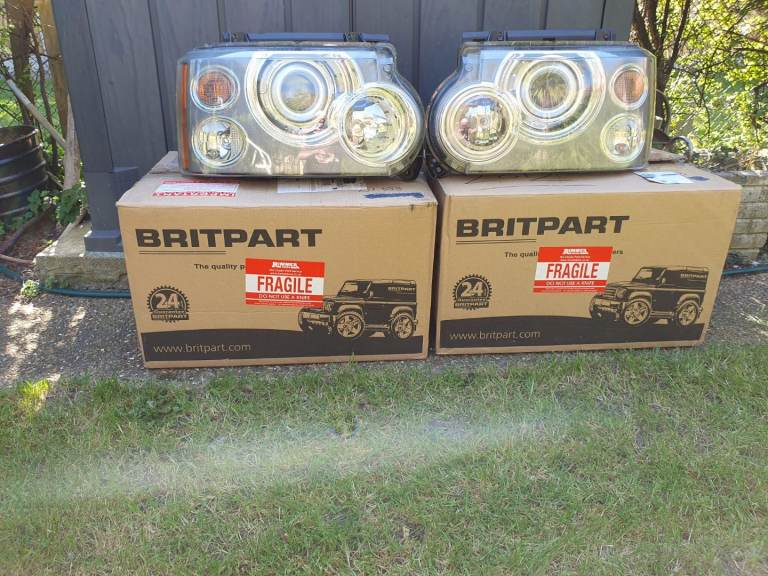 Range Rover headlights