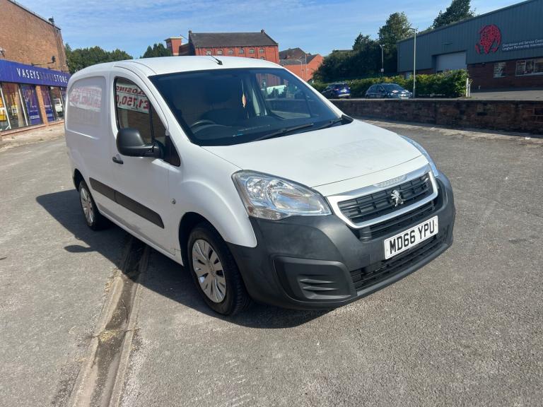2017 Peugeot Partner 850 S 1.6 BlueHDi 100 Van [non Start Stop] PANEL VAN Diesel Manual