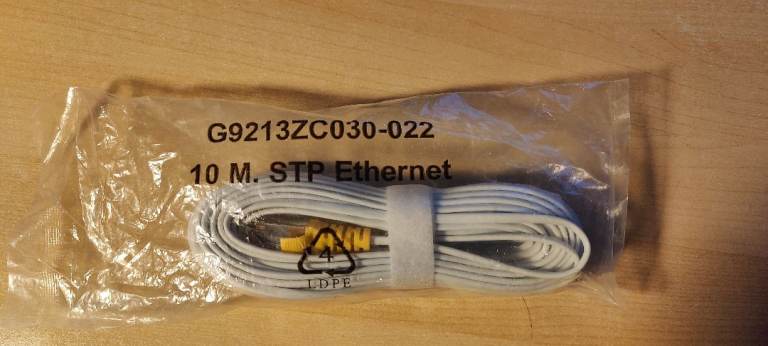 New OFFICIAL BT 10M Metre STP CAT 5e Cable