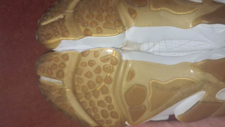 Nike Air Rift Split Toe Woven White 308662 Mens Uk 9