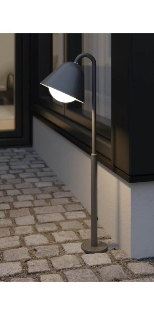 GoodHome Denar Dark Grey Mains Powered LED Outdoor Post light. BNIB. B&Q price was £45.BNIB