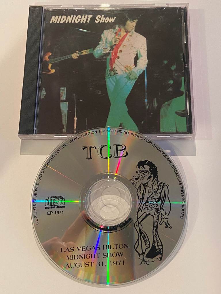 VERY RARE: Elvis Concert CD 'Midnight Show August 1971' *EX*