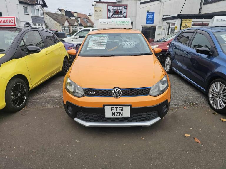 VOLKSWAGEN POLO 1.2 Cross Polo Orange Auto Ltd Edition 38k miles 2011