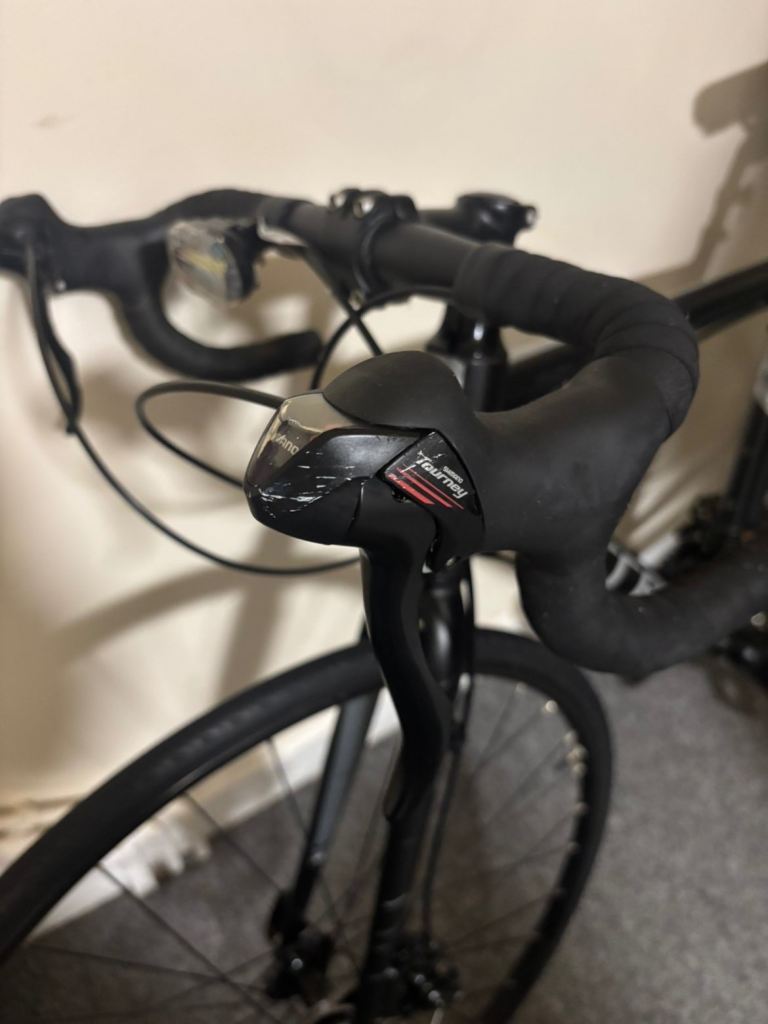 Carrera Zelos Road Bike - Black, Good Condition