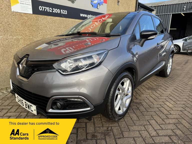 2016 Renault Captur 0.9 TCe ENERGY Dynamique Nav Euro 6 (s/s) 5dr HATCHBACK Petrol Manual