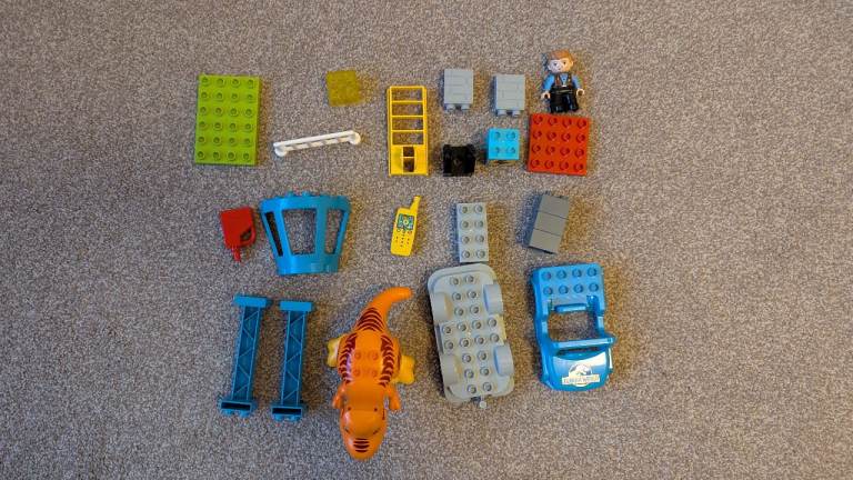 Duplo Bundle 9 sets (Including Train Sets!) 