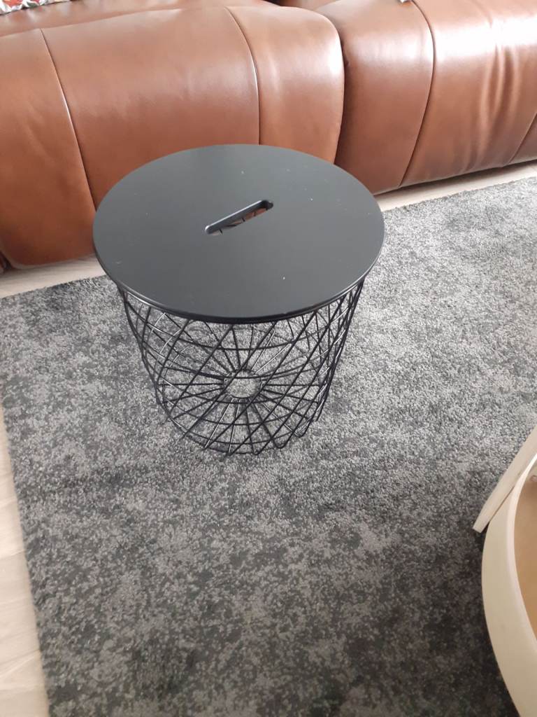 IKEA SIDE STORAGE  TABLE
