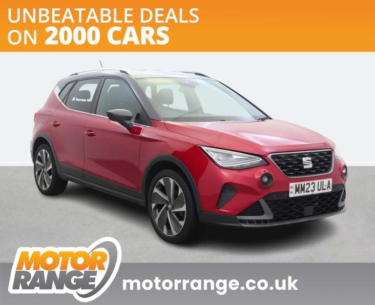 2023 SEAT Arona 1.5 TSI 150 FR Sport 5dr DSG Crossover/SUV PETROL Automatic