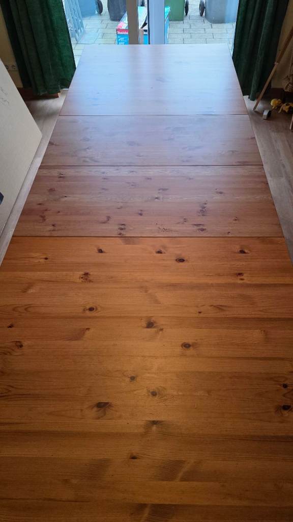 Long wooden dining table 6/8/10 seater