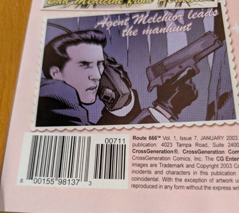 Route 666 #7 Abandon All Hope Crossgen Comic CGE Comics Jan 2003