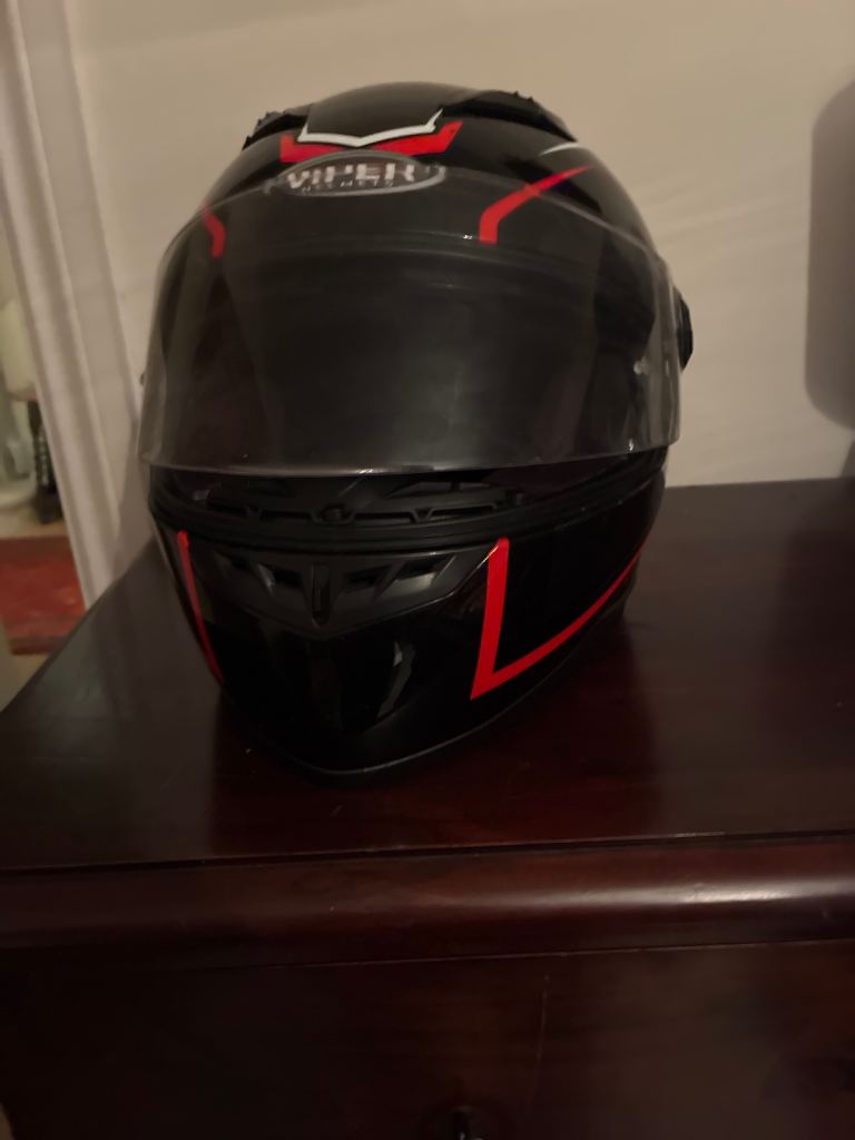 Viper motorcycle helmet