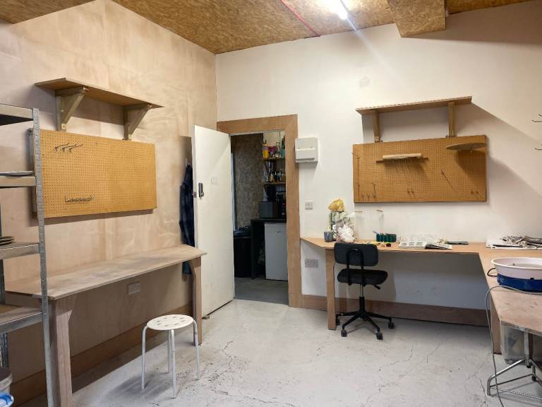 2x desk spaces in shared creative studio space Brighton North Laines