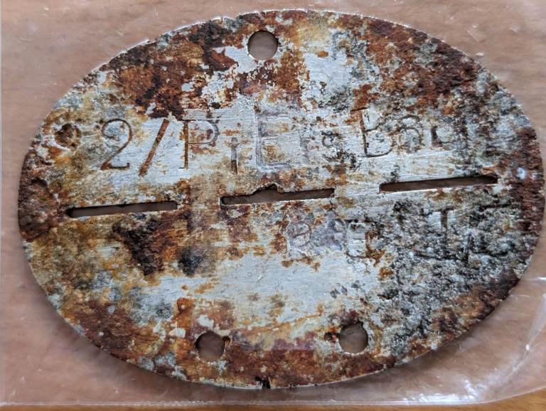 Rare Vintage Relic World War II German Dog Tag (UKMA40)