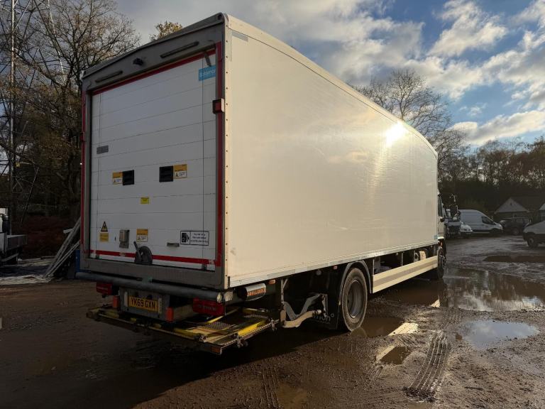 DAF TRUCKS LF260 2019 69 REG 18 ton fridge freezer truck auto tail lift 