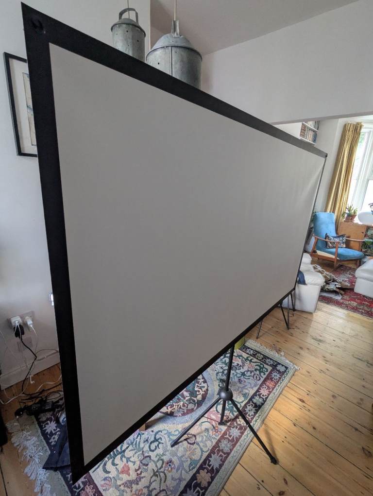 Excelimage 80-inch portable projector screen 