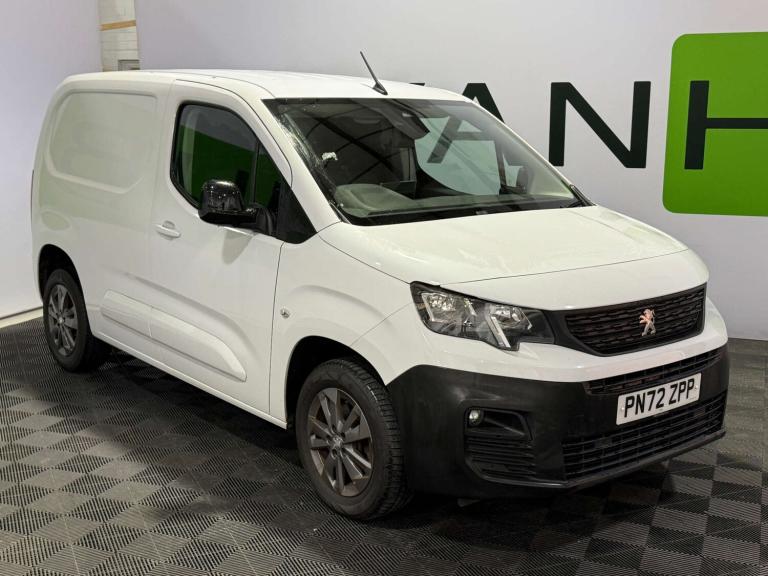 2022 Peugeot Partner 1.5 Partner Asphalt Premium Blue HDi Panel Van Diesel Manual