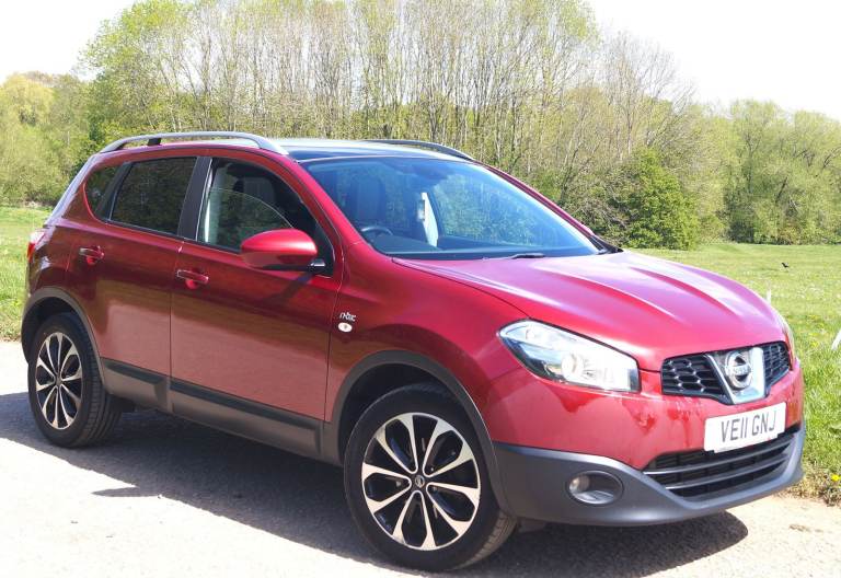 2011 Nissan Qashqai 2.0Dci N-TECH 6-Speed 3-Owner Full Service Panorama Camera