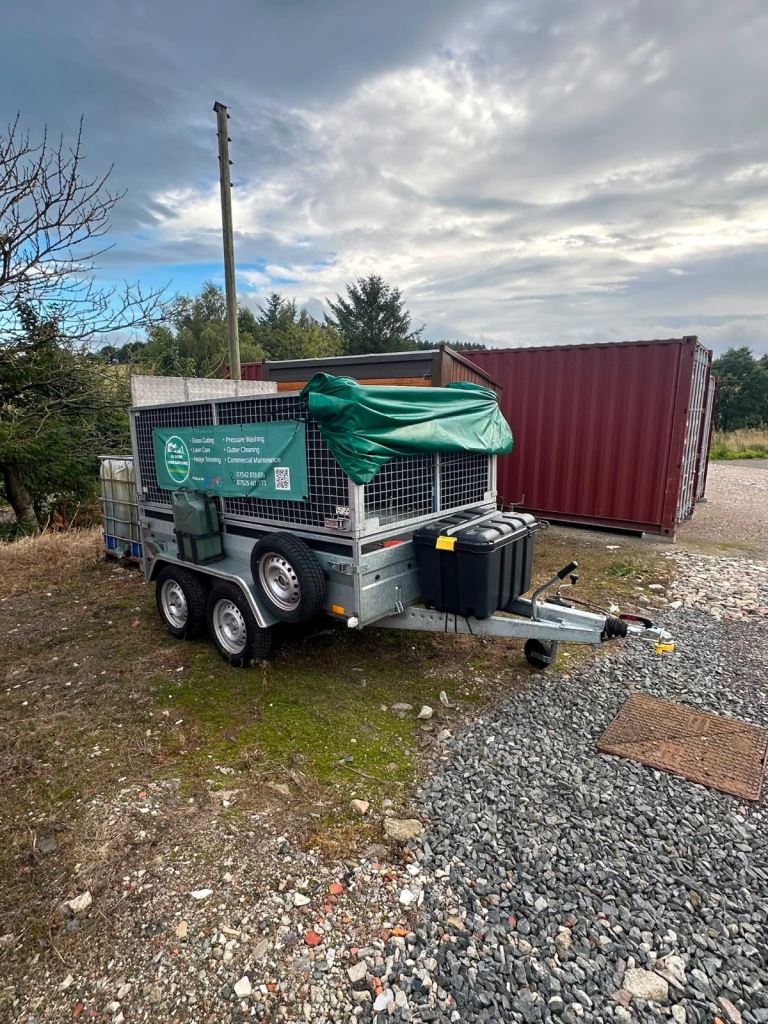 🚛 BRAKED TWIN AXLE TRAILER – 8’4” x 5’