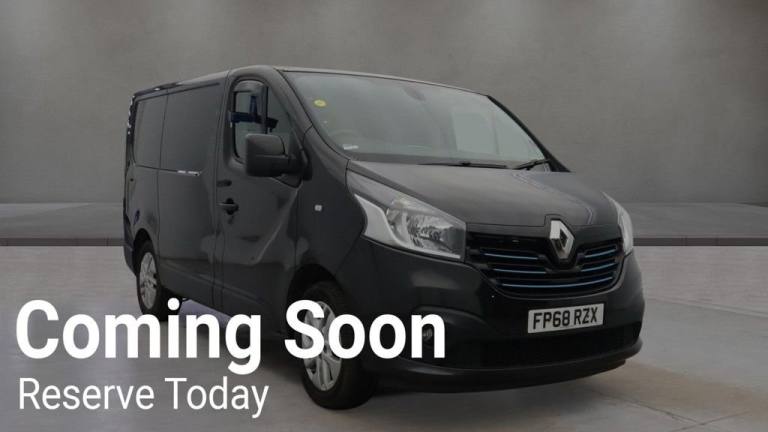2018 68 RENAULT TRAFIC 1.6 DCI ENERGY 27 SPORT NAV NO VAT VAN SWB EURO 6 (S/S) (
