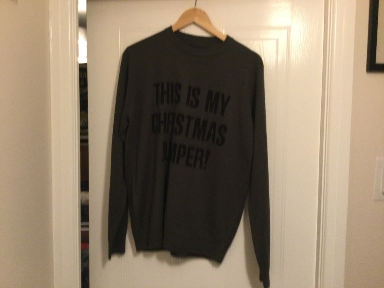 Mens designer Christmas jumper  brand new must go would make a good Christmas present 