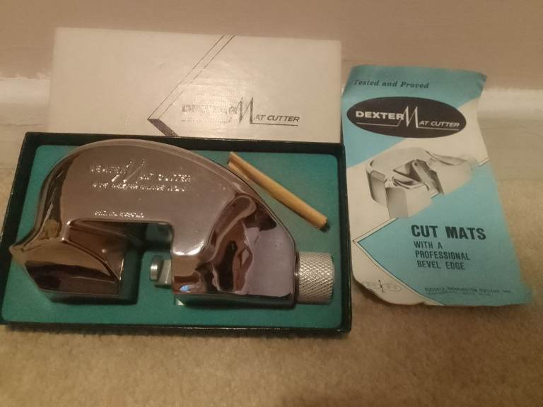Dexter Mat Cutter. Never used, all blades still wrapped. £2
